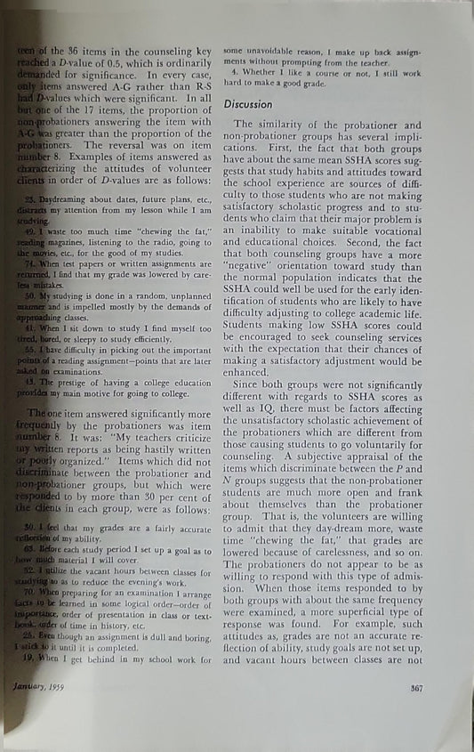 The Personnel and Guidance Journal