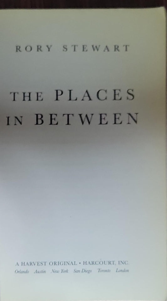 The Places in Between