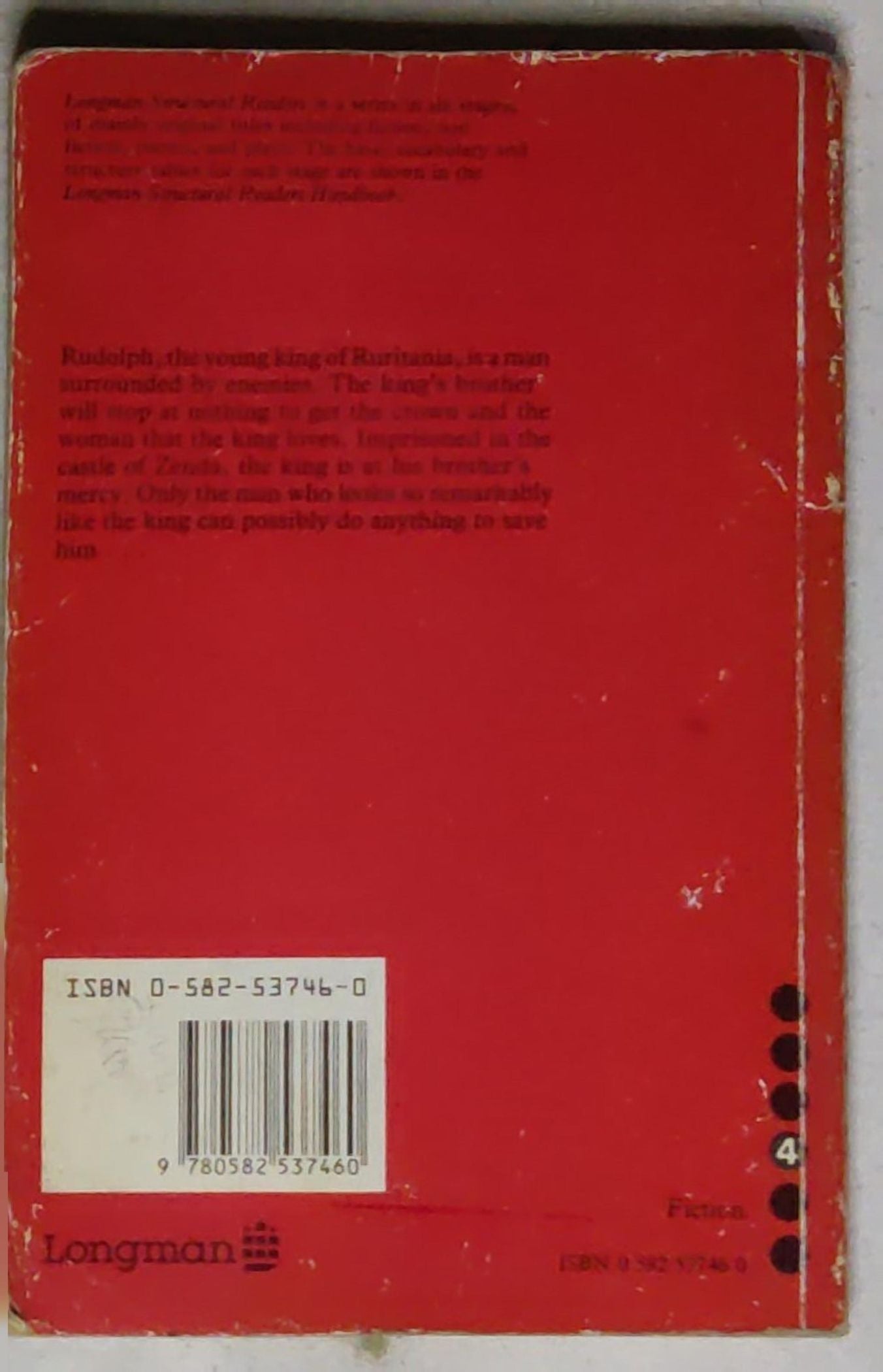 The Prisoner of Zenda: Longman Structural Readers Stage 4 Edition