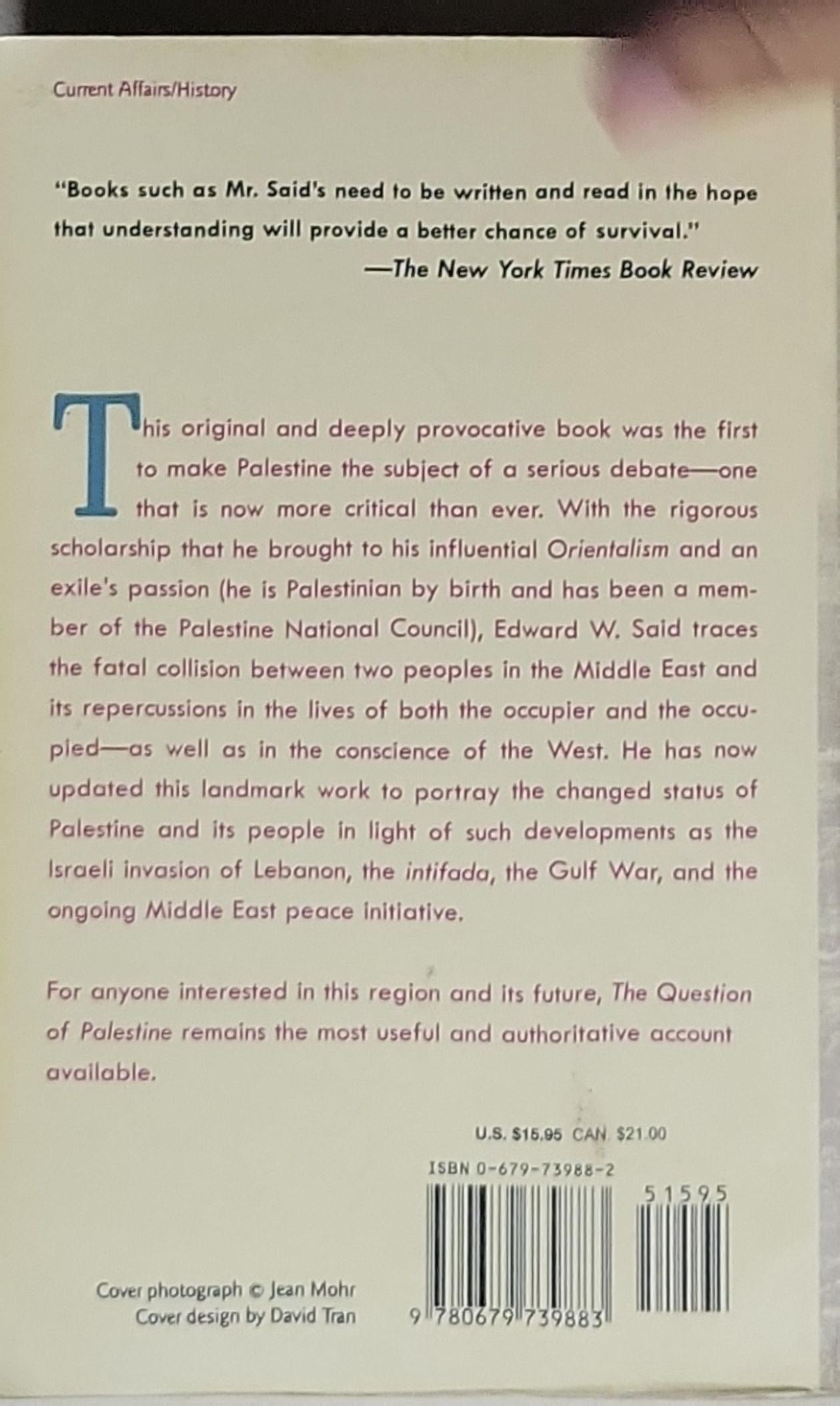 The Question of Palestine