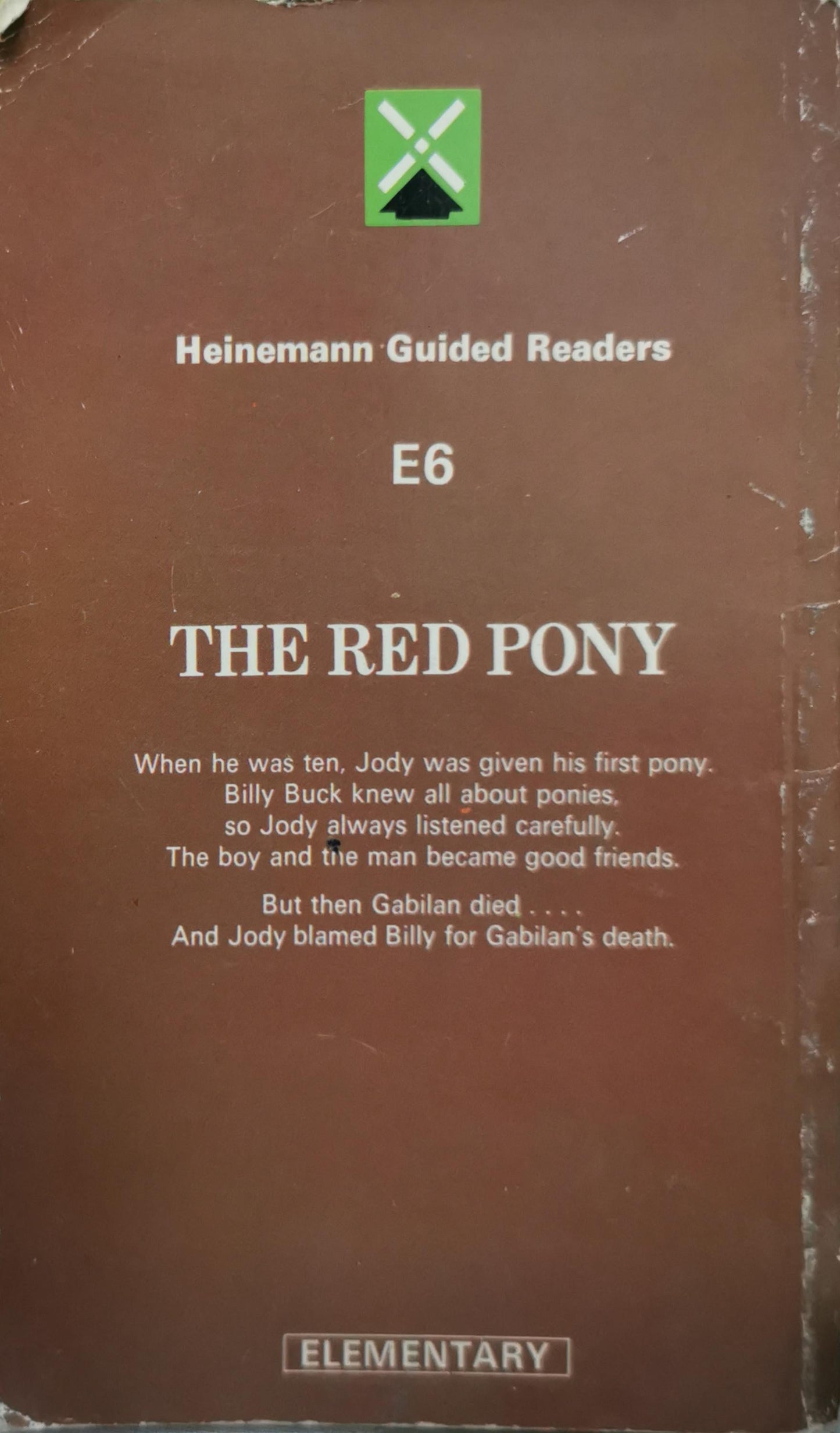 The Red Pony By John Steinbeck