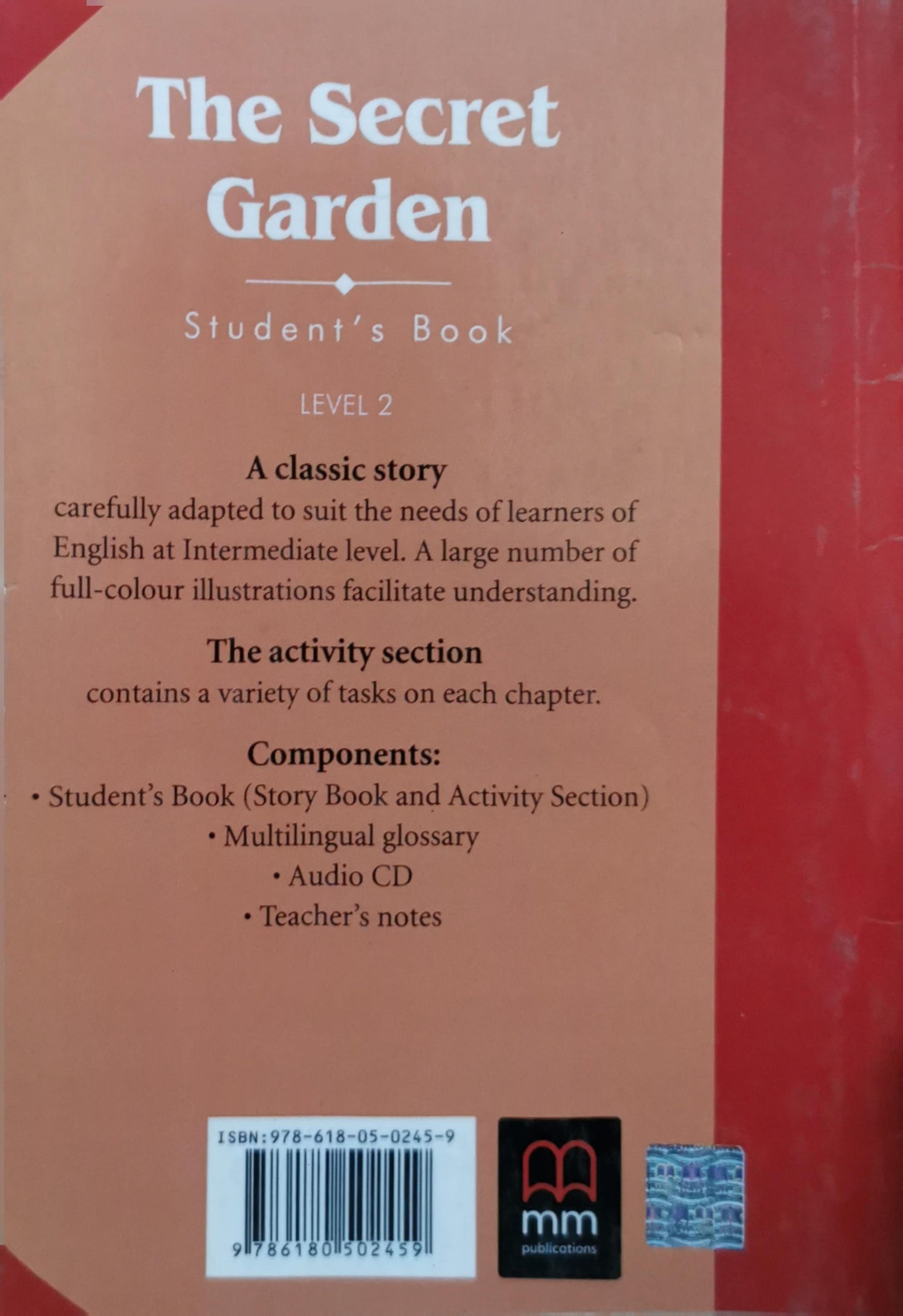 The Secret Garden: Student's Book, Level 2 By Frances Hodgson Burnett and H. Q. Mitchell and Marileni Malkogianni