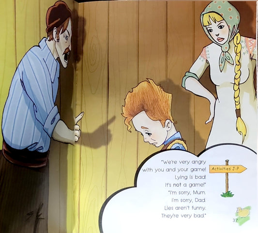 The Shepherd Boy & the Wolf: storytime