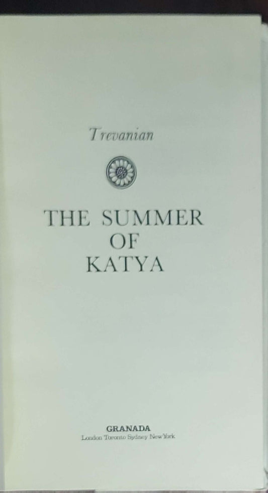 The Summer of Katya: (Granada edition)