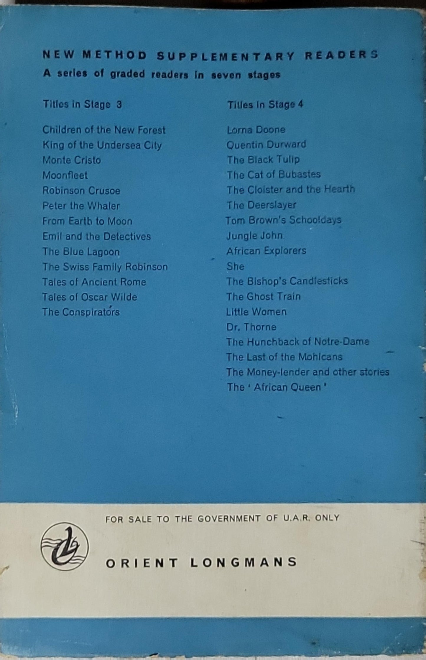 The Swiss Family Robinson: A series of graded readers in seven stages (Stage 3) By Johann Wyss