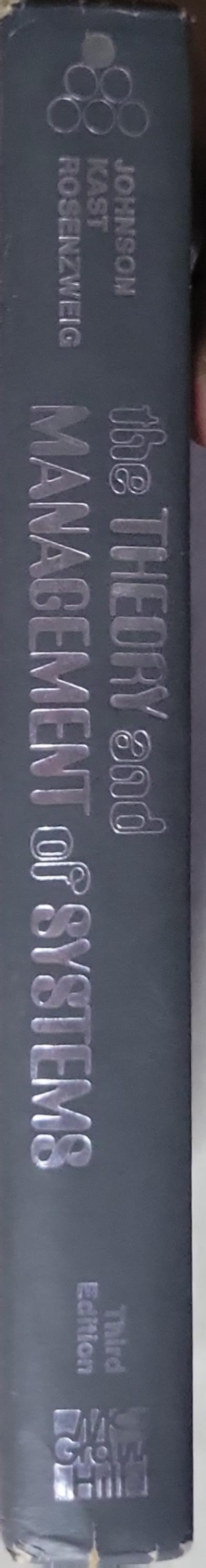 The theory and management of systems