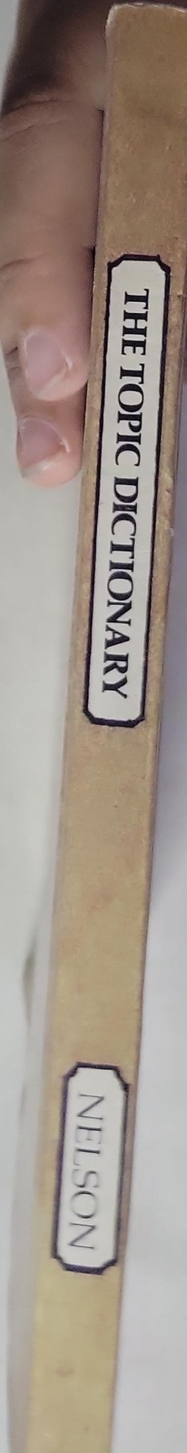 The Topic Dictionary: A dictionary and practice book arranged in word fields.