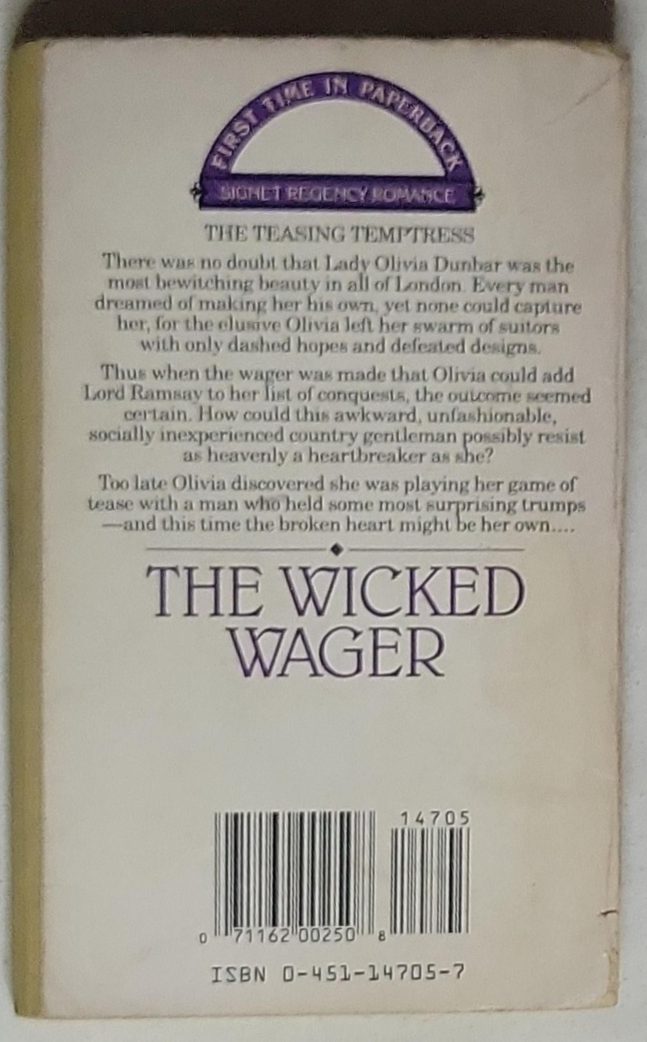 The Wicked Wager