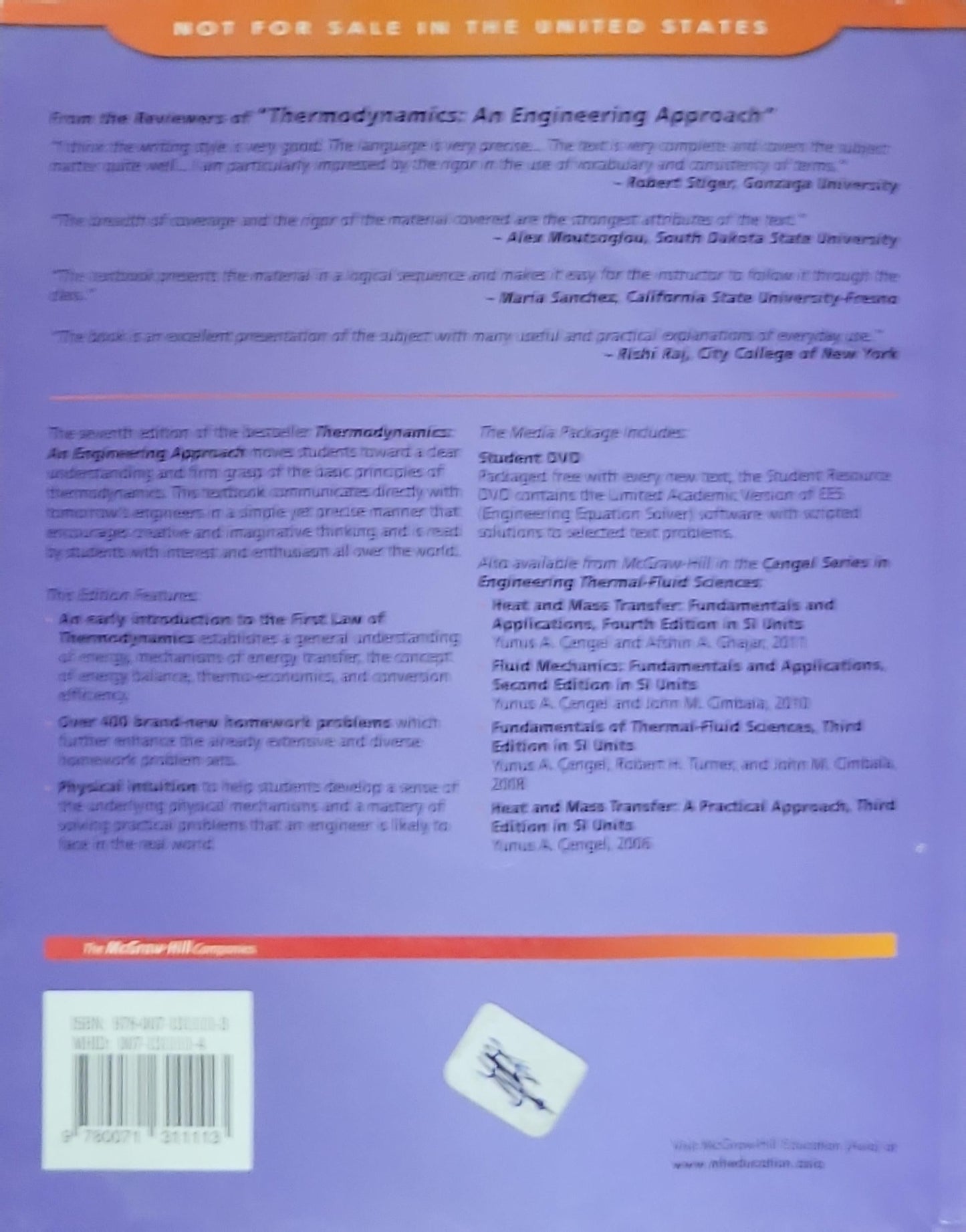 THERMODYNAMICS: AN ENGINEERING APPROACH
