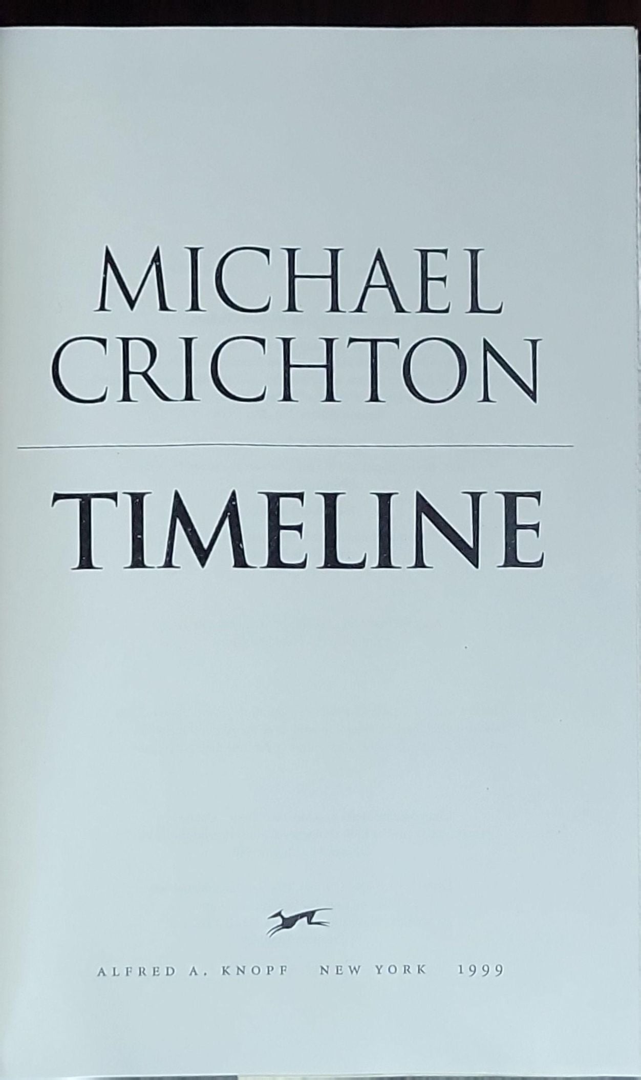 Timeline: (First Trade Edition)