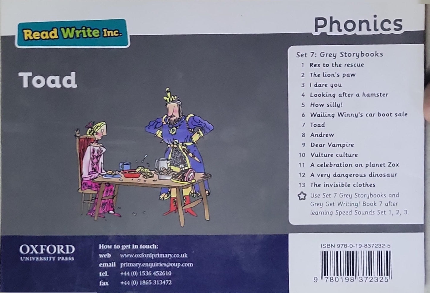 Toad: Set 7; Story 7