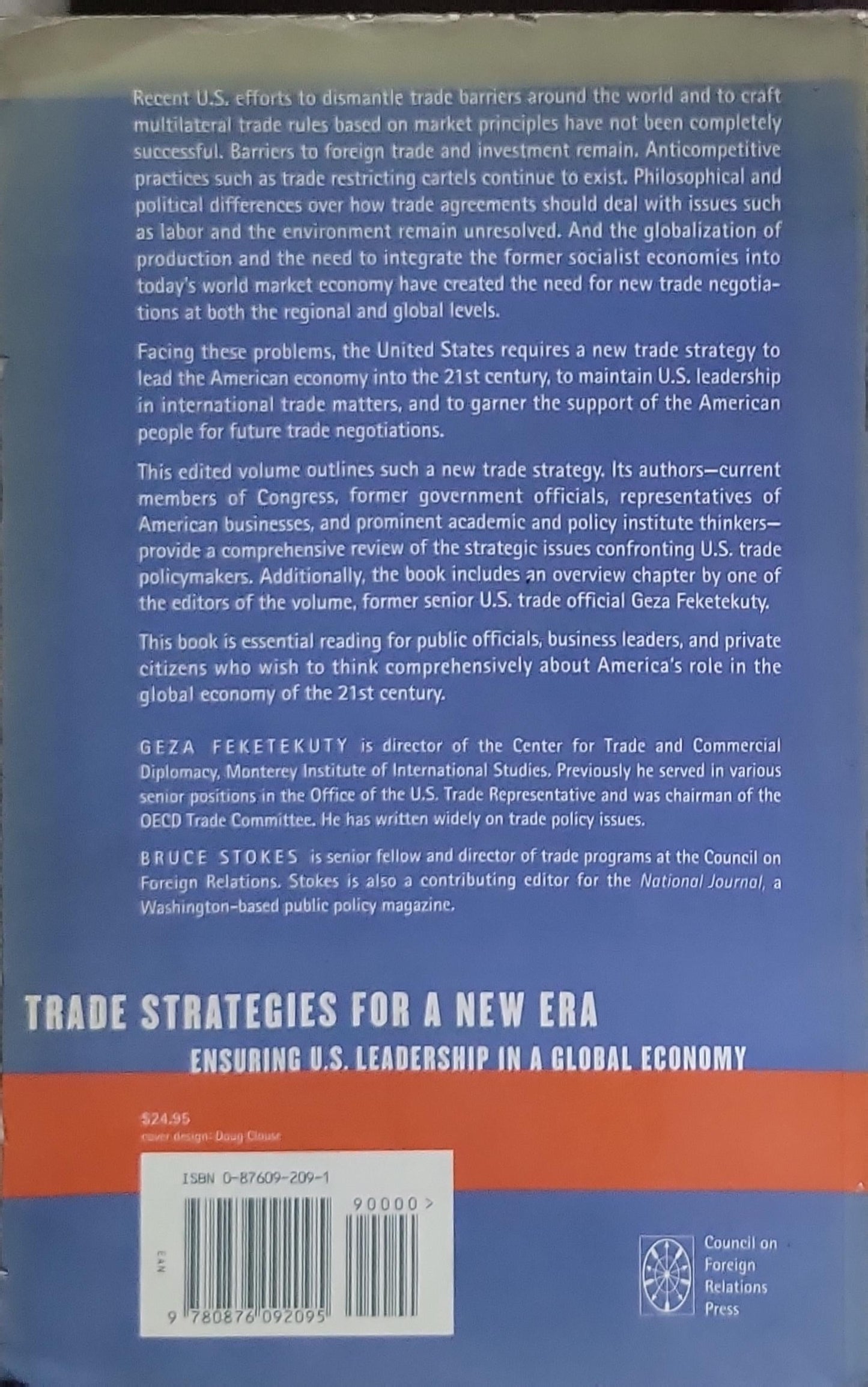 Trade Strategies for a New Era: Ensuring U.S. Leadership in a Global Economy