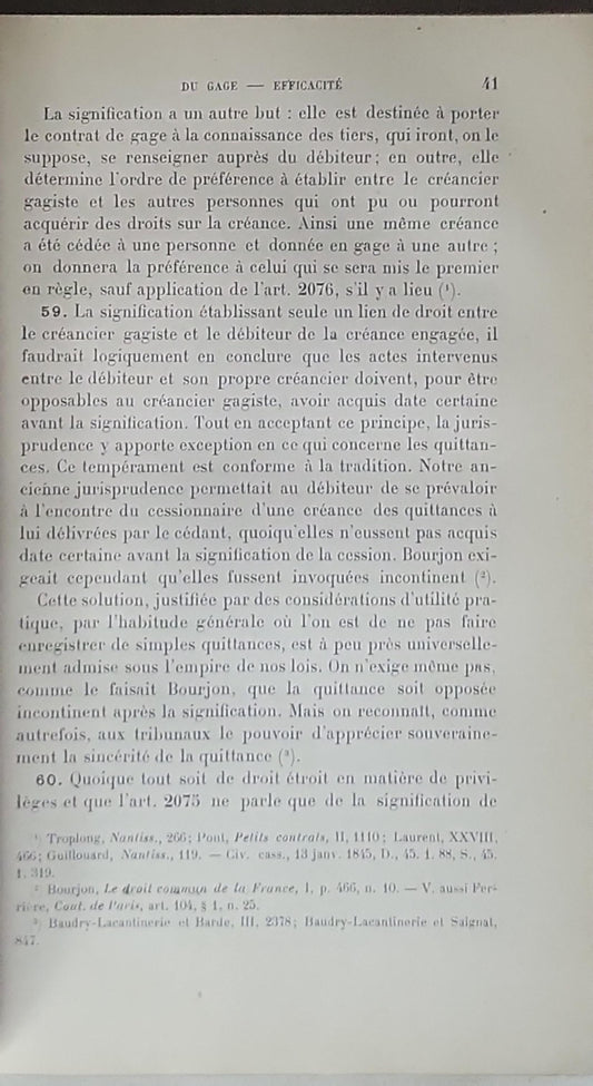 Traité de droit civil: Théorique et pratique; Du nantissement des privilèges et hypothèques et de l'expropriation forcée