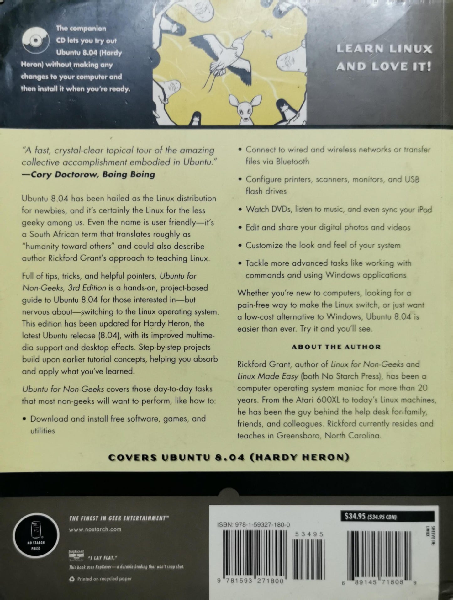 Ubuntu for Non-Geeks: 3rd Edition By Rickford Grant