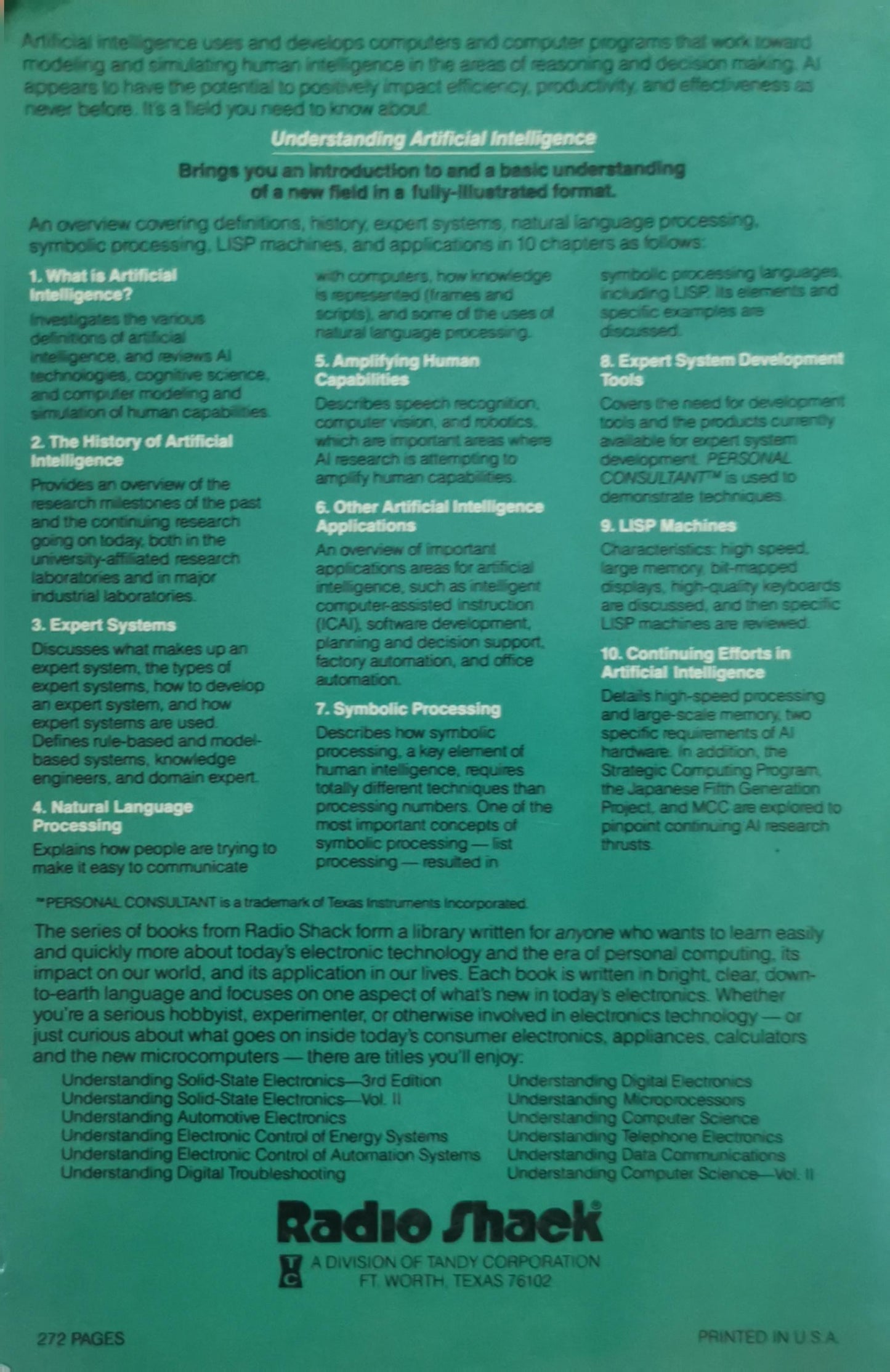 Understanding Artificial Intelligence By Texas Instruments Learning Center