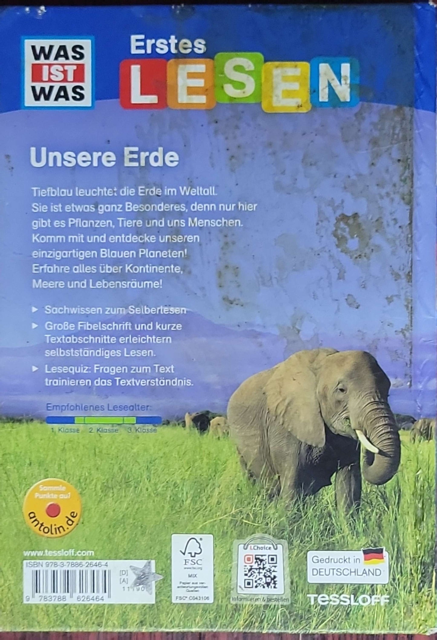 Unsere Erde: WAS IST WAS Erstes Lesen Band 10
