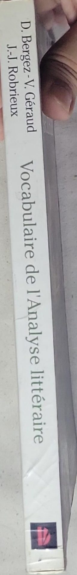 Vocabulaire de l'Analyse littéraire