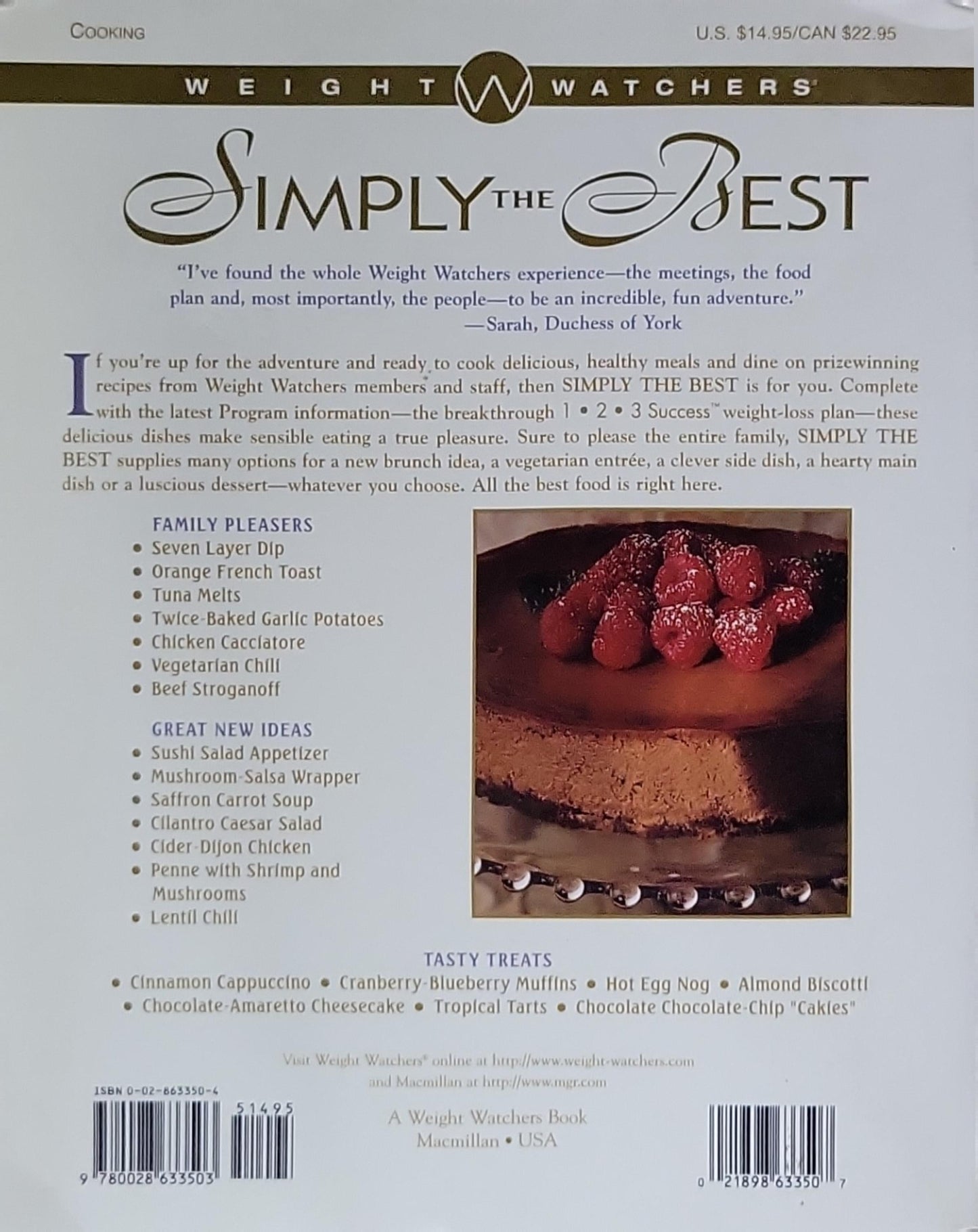 Weight Watchers Simply the Best: 250 Prizewinning Family Recipes: 250 Prizewinning Family Recipes