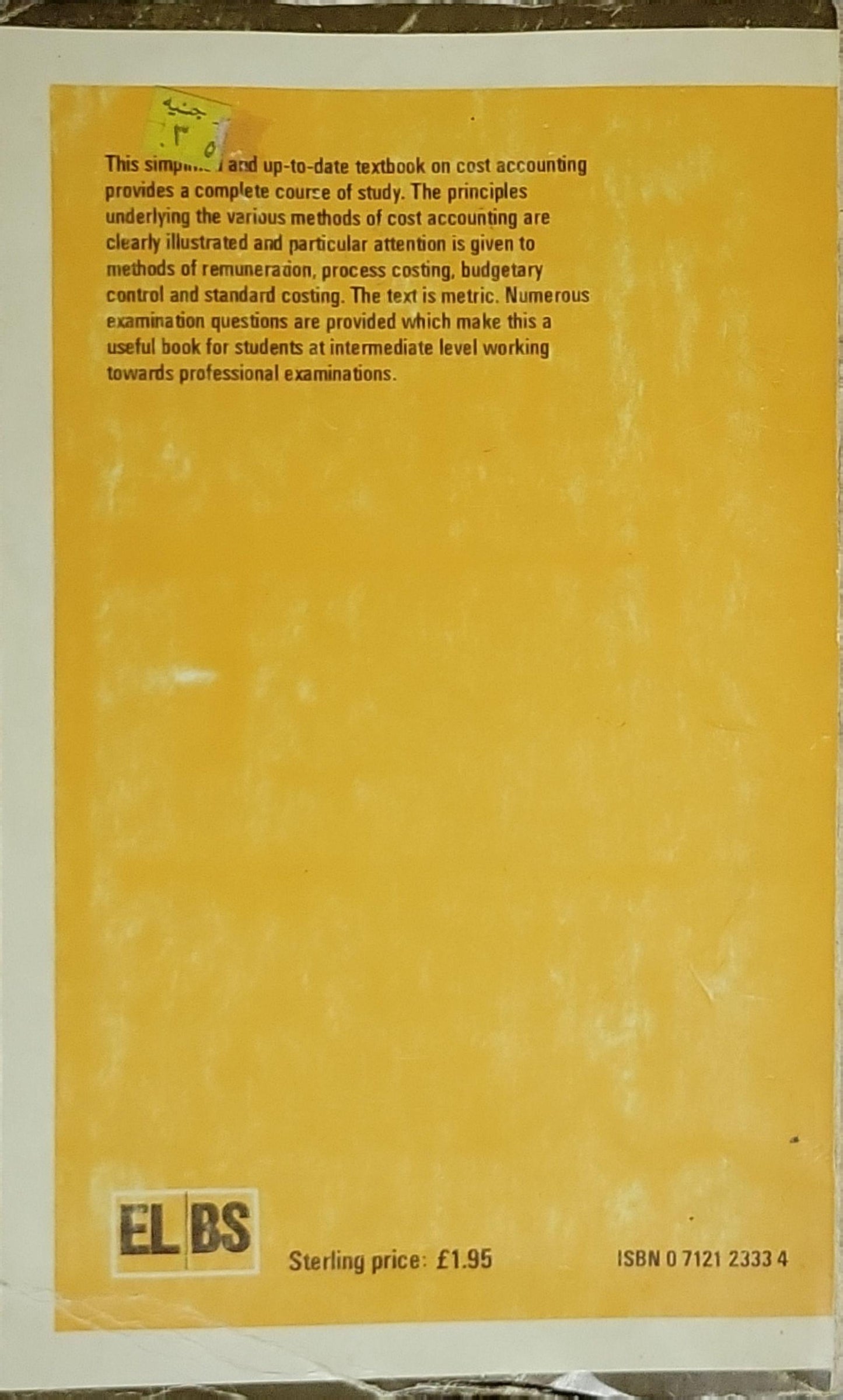 Wheldon's Costing Simplified By L. W. J. Owler and J. L. Brown