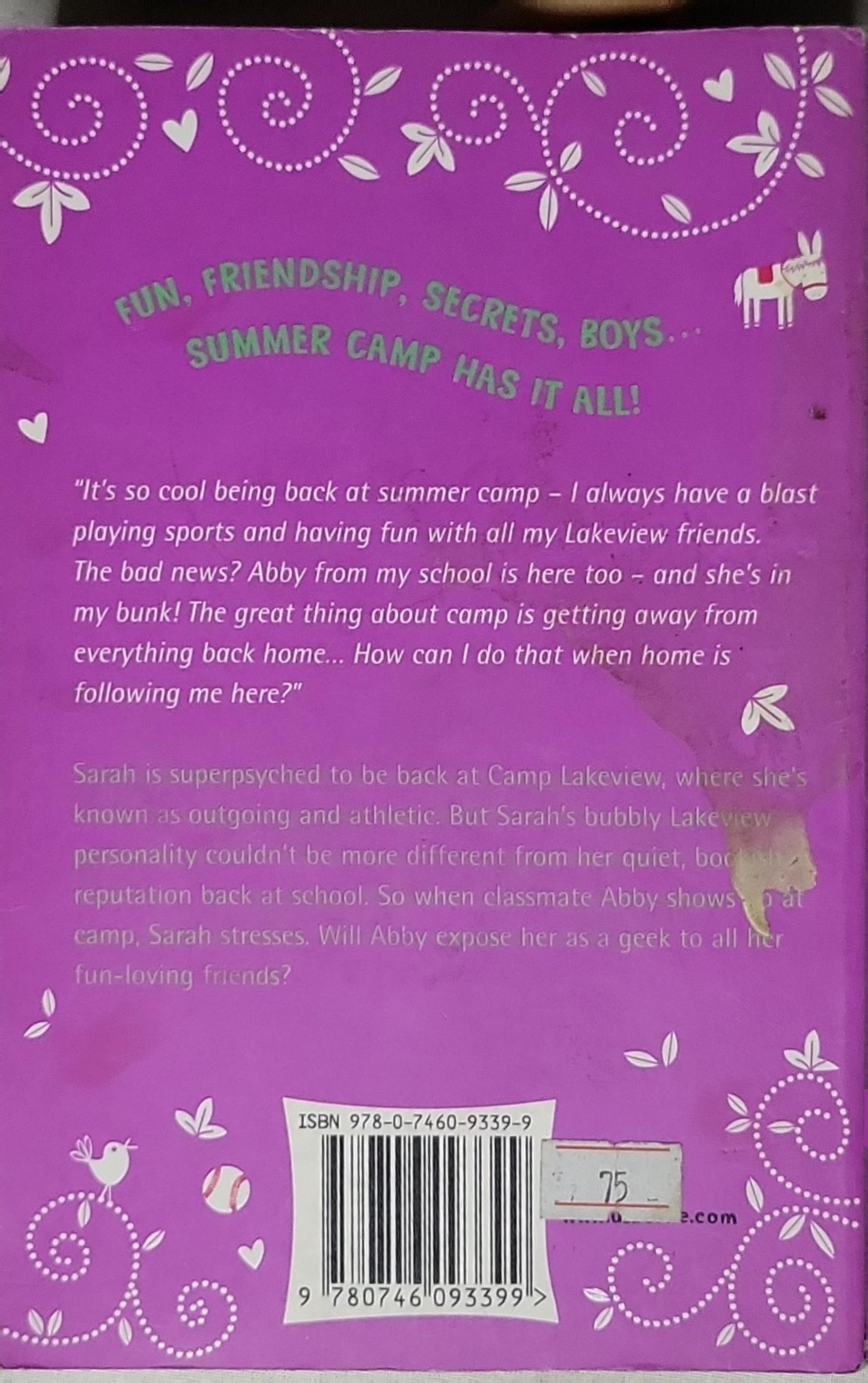 Wish You Weren't Here: Summer Camp Secrets #8 By Melissa J. Morgan