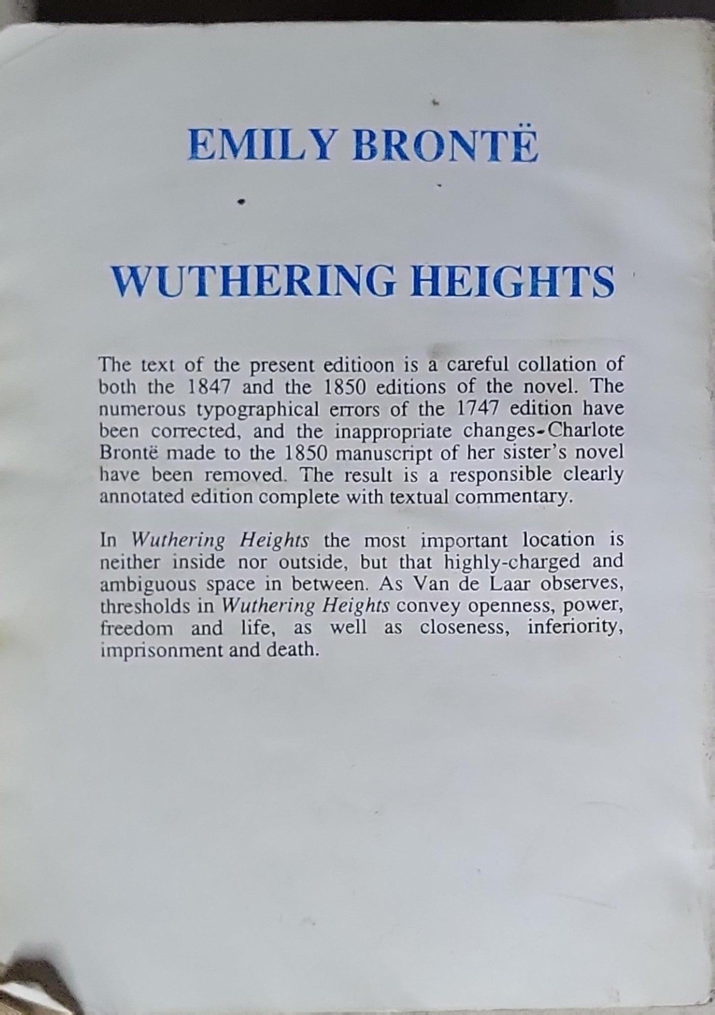 Wuthering Heights