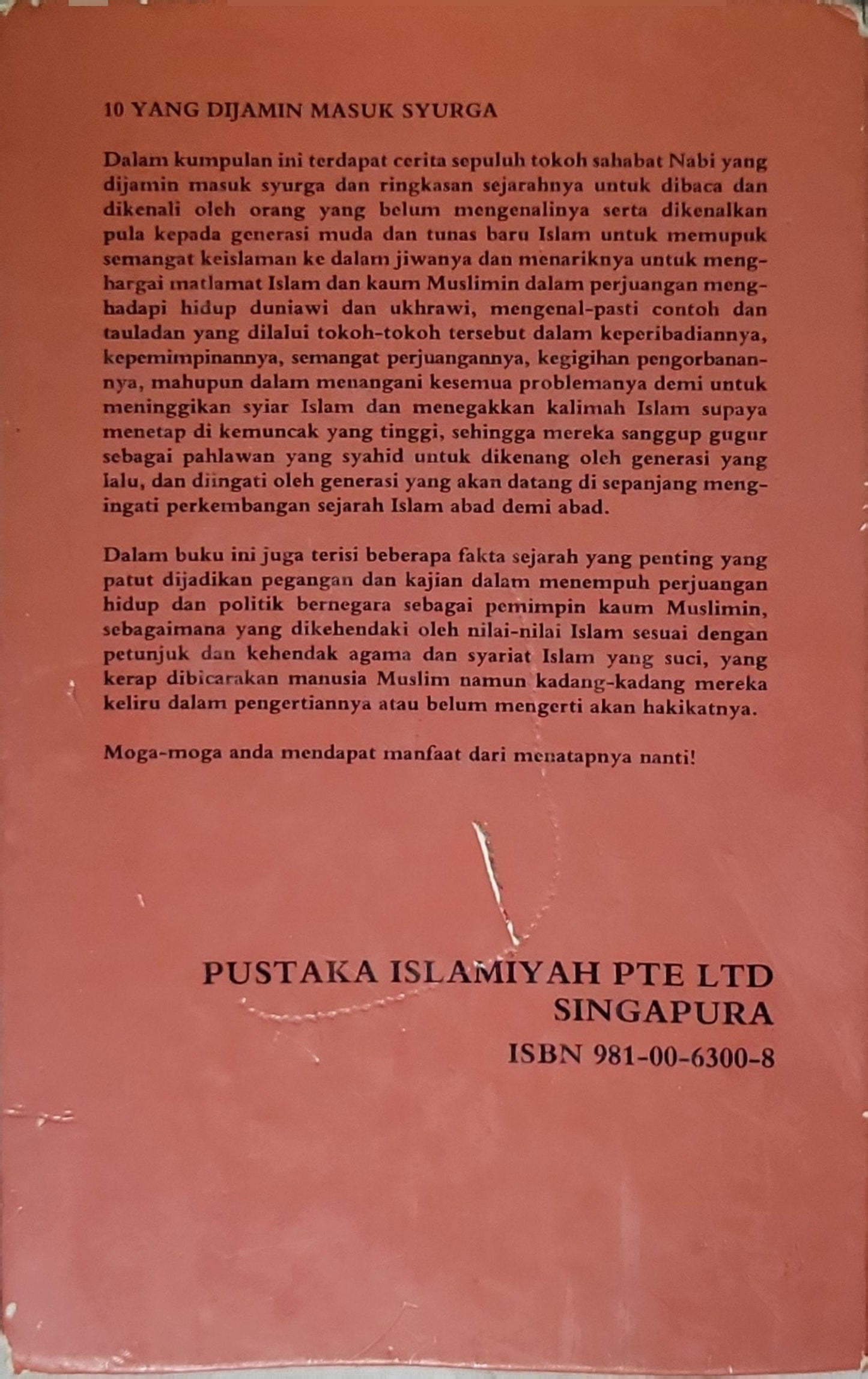 10 Yang Dijamin Masuk Syurga By Syed Ahmad Semait