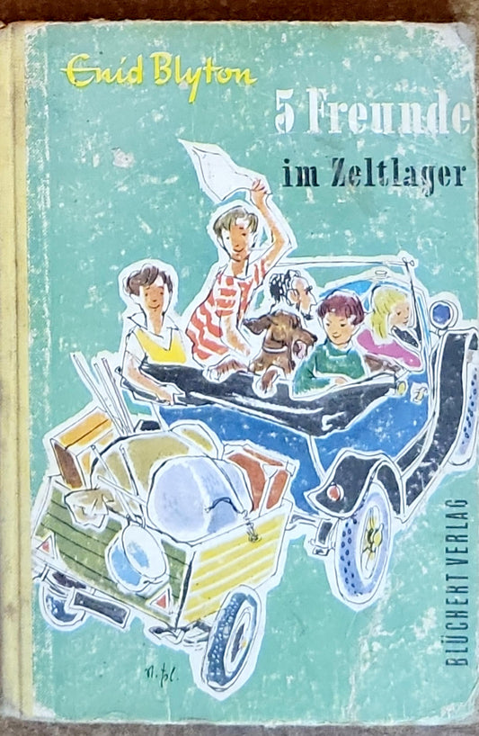5 Freunde im Zeltlager