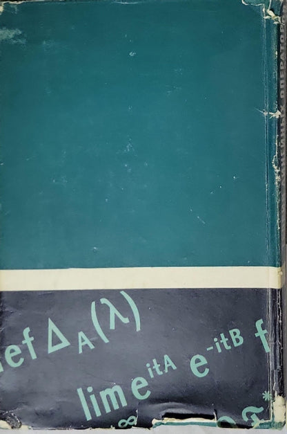 Теория линейных операторов в гильбертовом пространстве By Н.И. Ахиезер and И.М. Глазман
