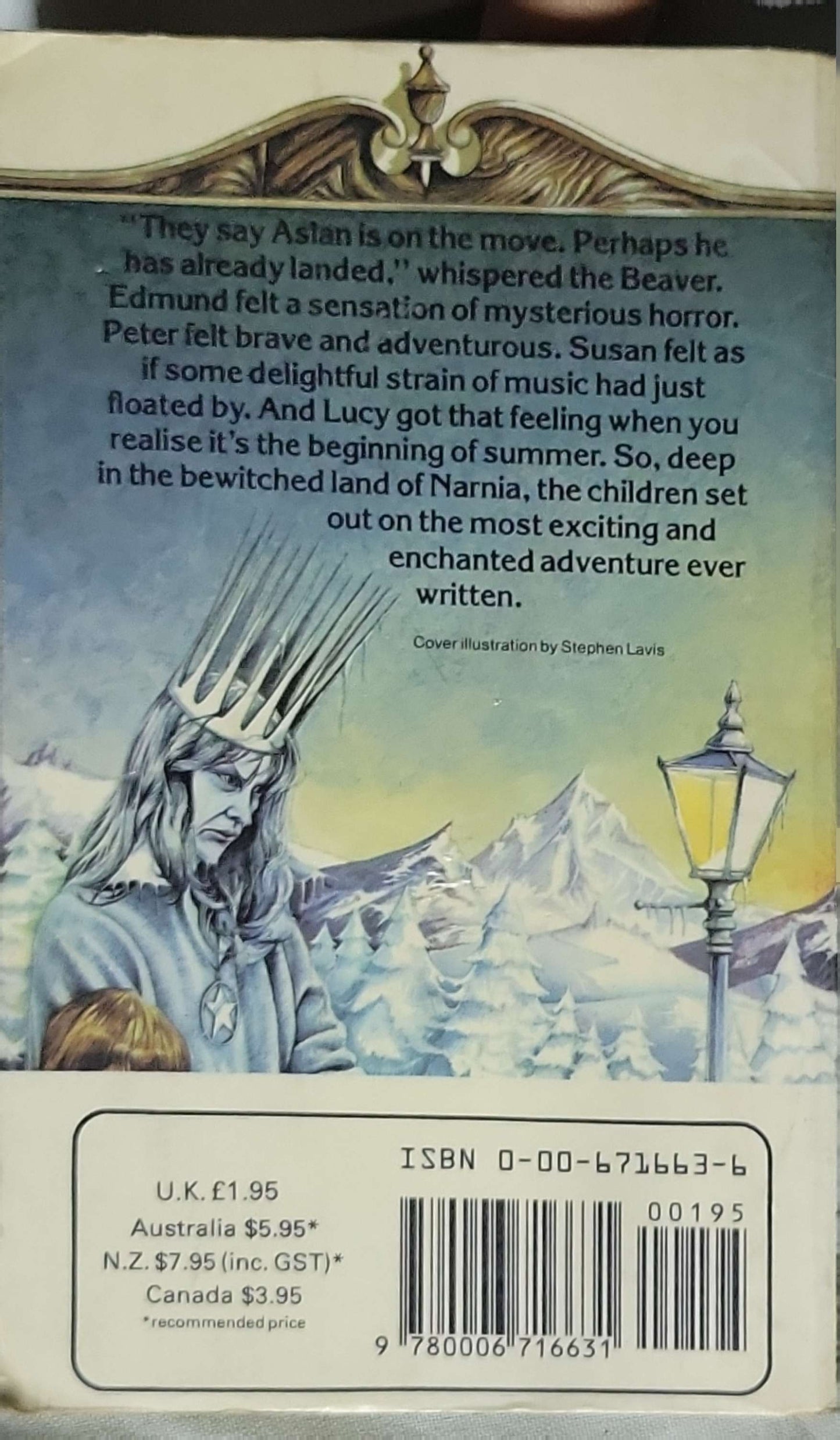 The Lion, The Witch and The Wardrobe By C.S. Lewis