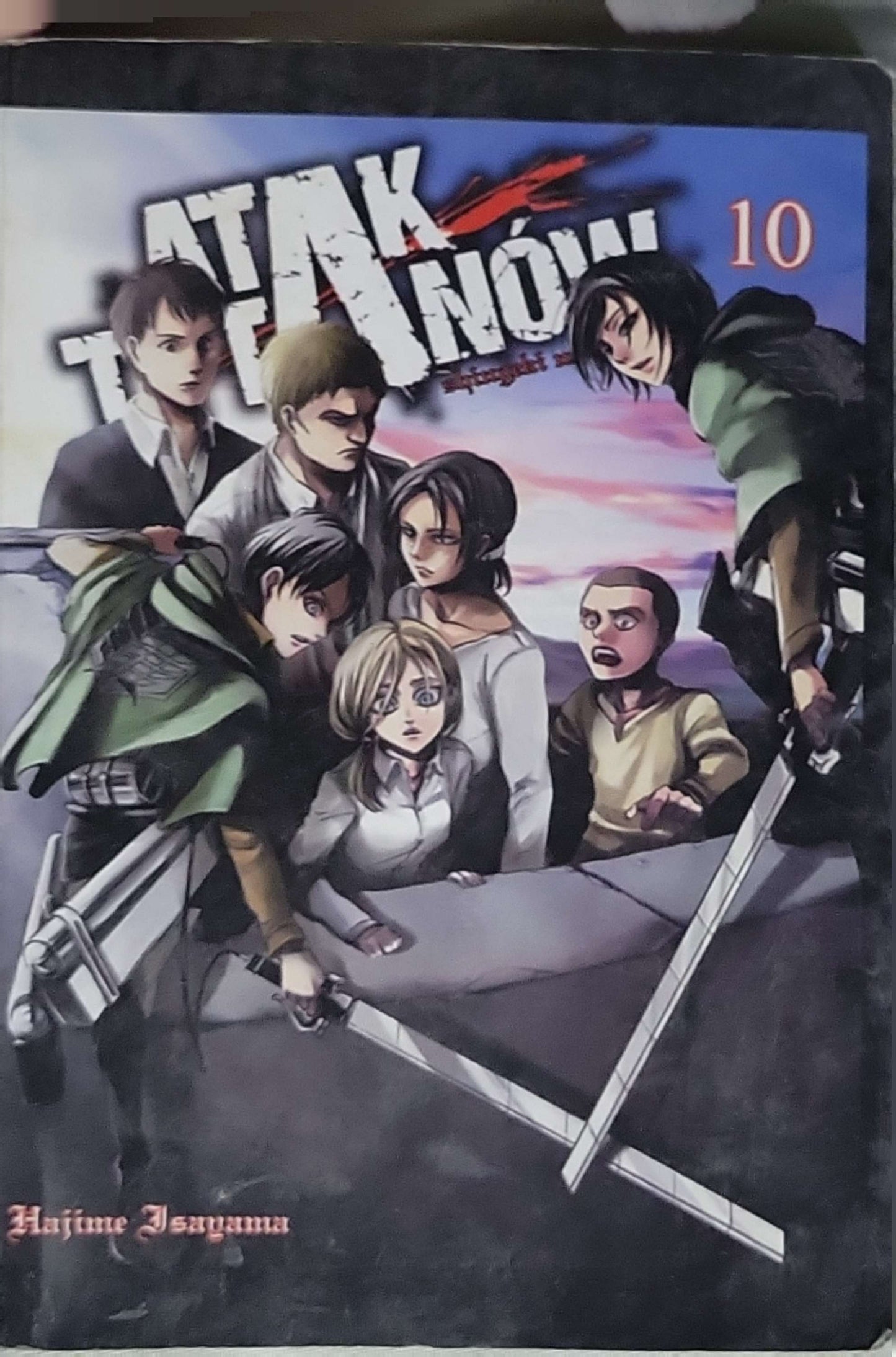Shingeki no Kyojin 10 By Hajime Isayama