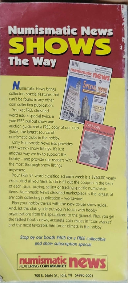 AmericANA Coin Show — A World's Fair of Money (Official Program): Official Program; ANA 102nd Anniversary Convention