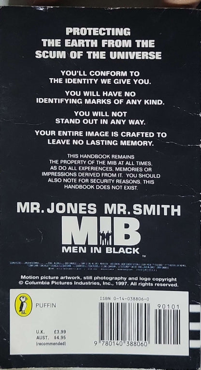 Men in Black: Official Agents' Handbook (1997): Official Agents' Handbook By Dawn Margolis