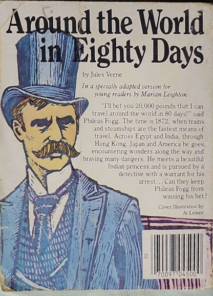 Around the World in Eighty Days: Illustrated Classic Editions — In a specially adapted version for young readers by Marian Leighton By Jules Verne