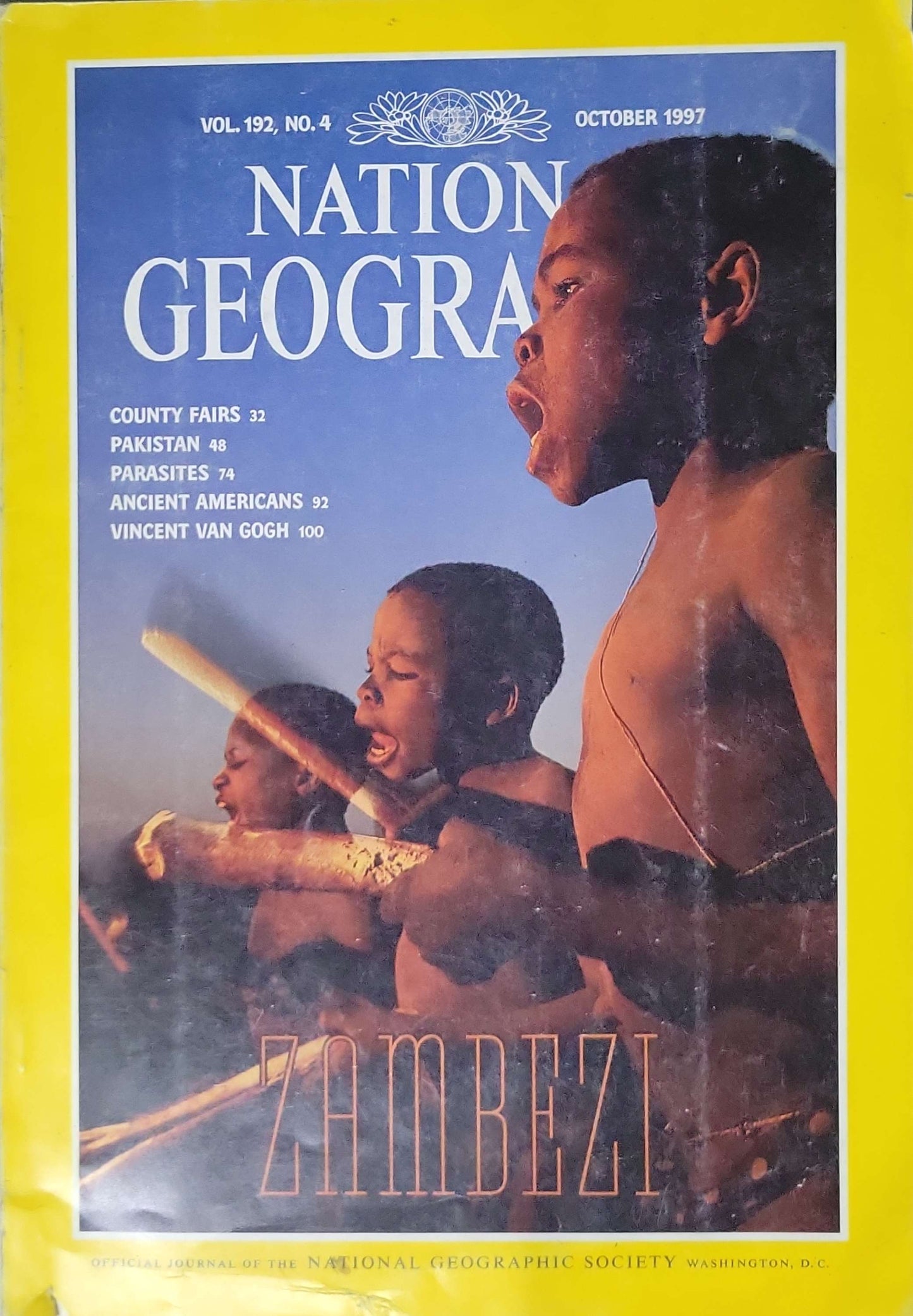 National Geographic (1997): Vol. 192, No. 4 — October 1997 By National Geographic Society