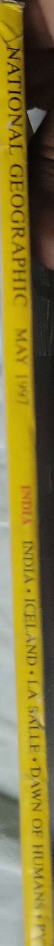 National Geographic (May 1997): Vol. 191, No. 5 — "India: Turning Fifty"