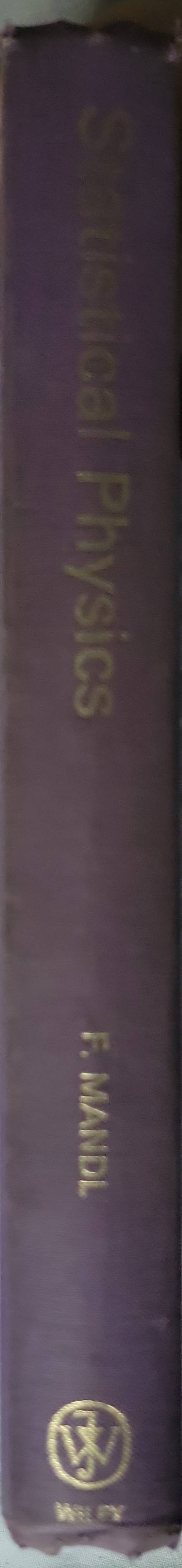 Statistical Physics By F. Mandl