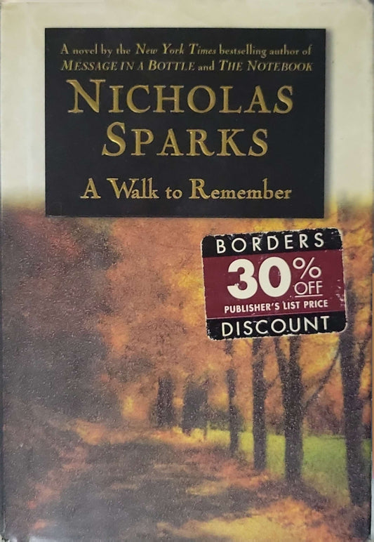 A Walk to Remember By Nicholas Sparks