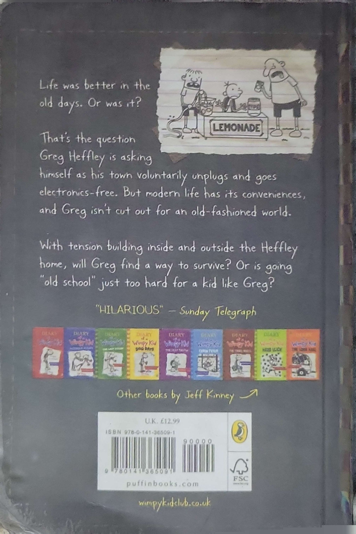 Diary of a Wimpy Kid: Old School By Jeff Kinney