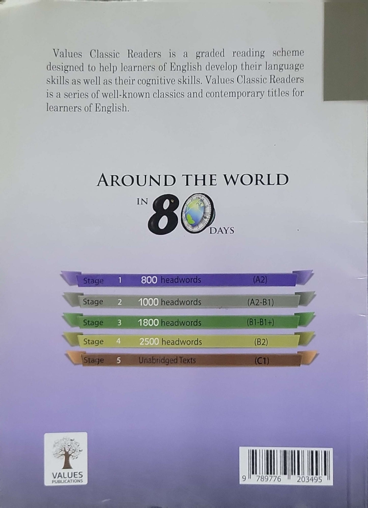 Around the World in 80 Days: Stage 2 — Values Classic Readers