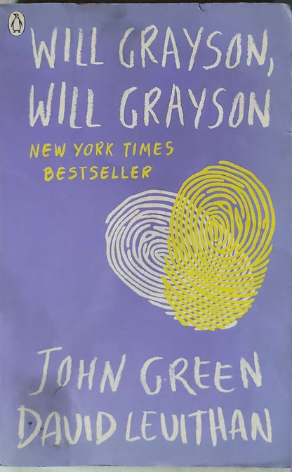 Will Grayson, Will Grayson (2011): Penguin paperback (U.K. edition) By John Green and David Levithan