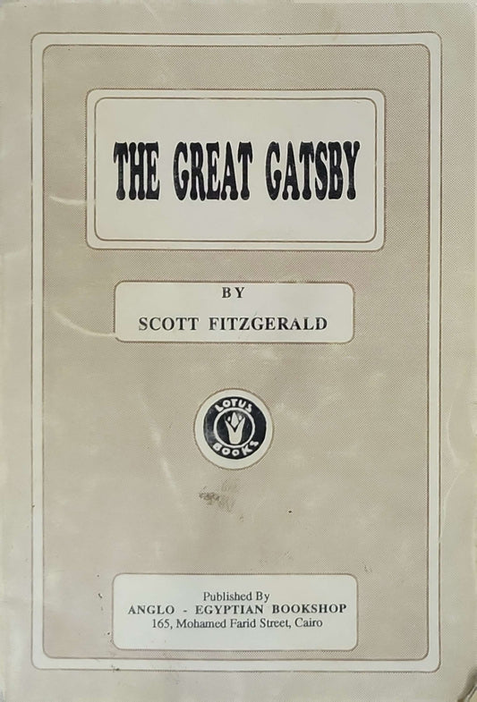 The Great Gatsby By Scott Fitzgerald