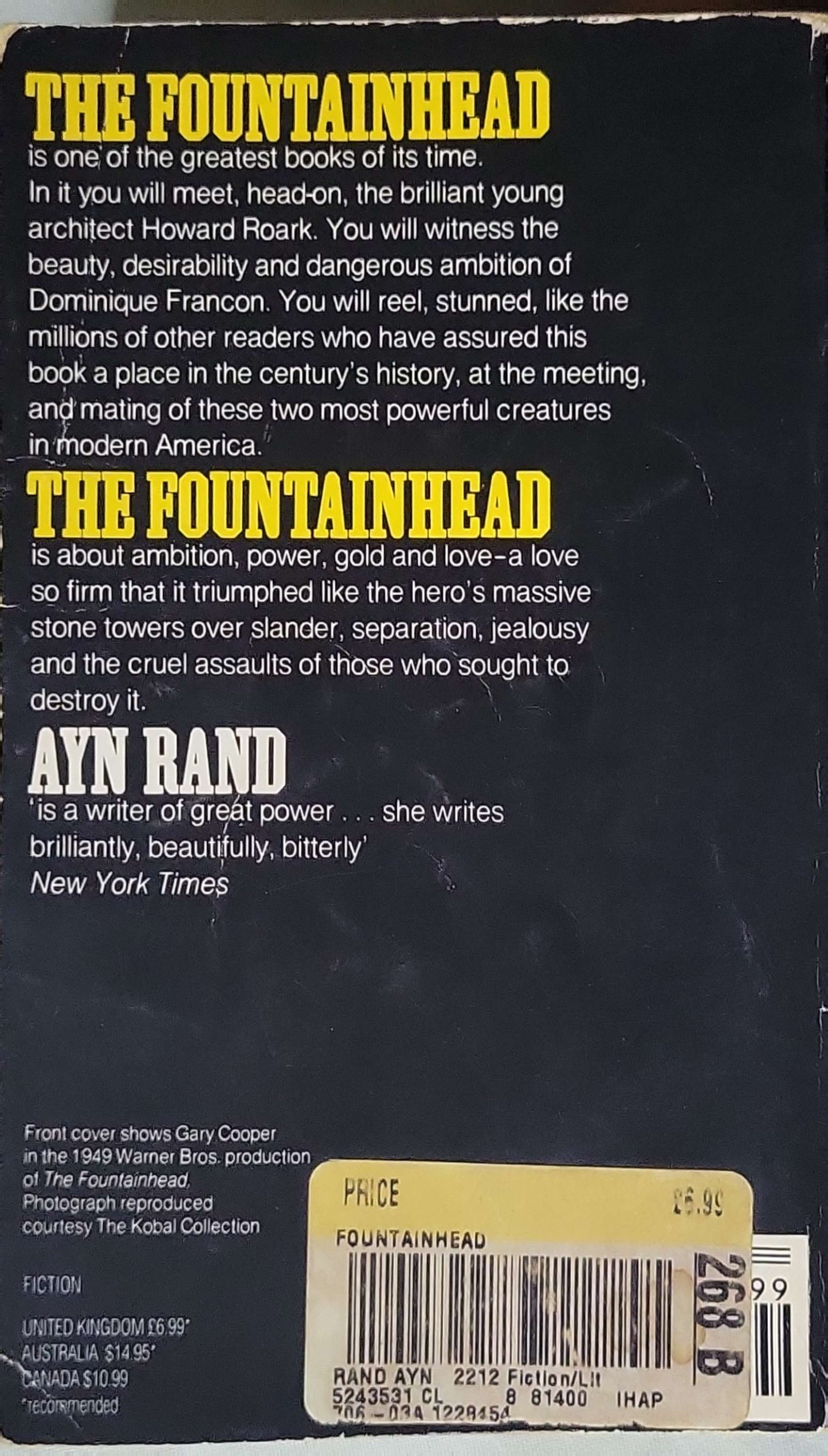 The Fountainhead By Ayn Rand