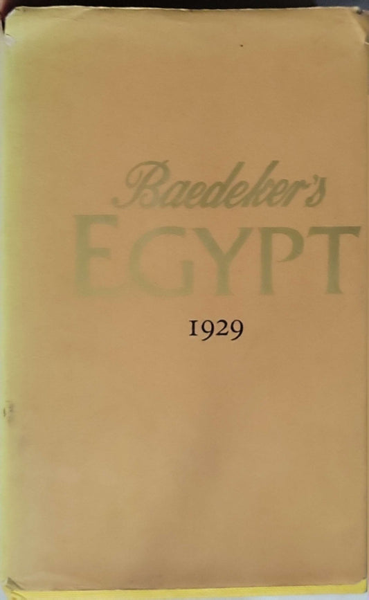 Baedeker's Egypt (1929)