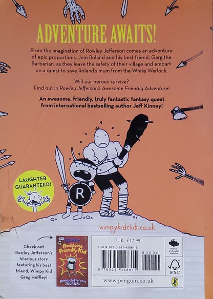 Rowley Jefferson's Awesome Friendly Adventure (2020): with help from Greg Heffley By Jeff Kinney