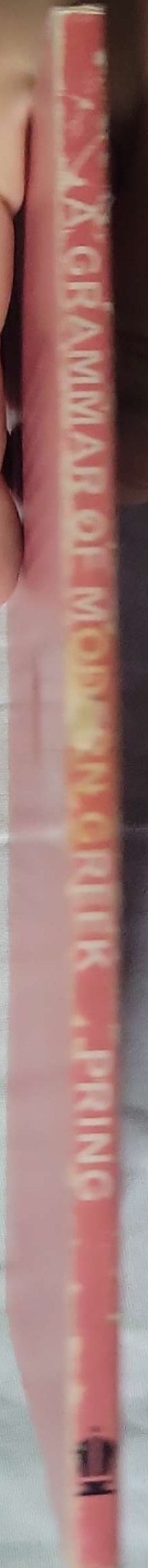 A Grammar of Modern Greek By Julian T. Pring