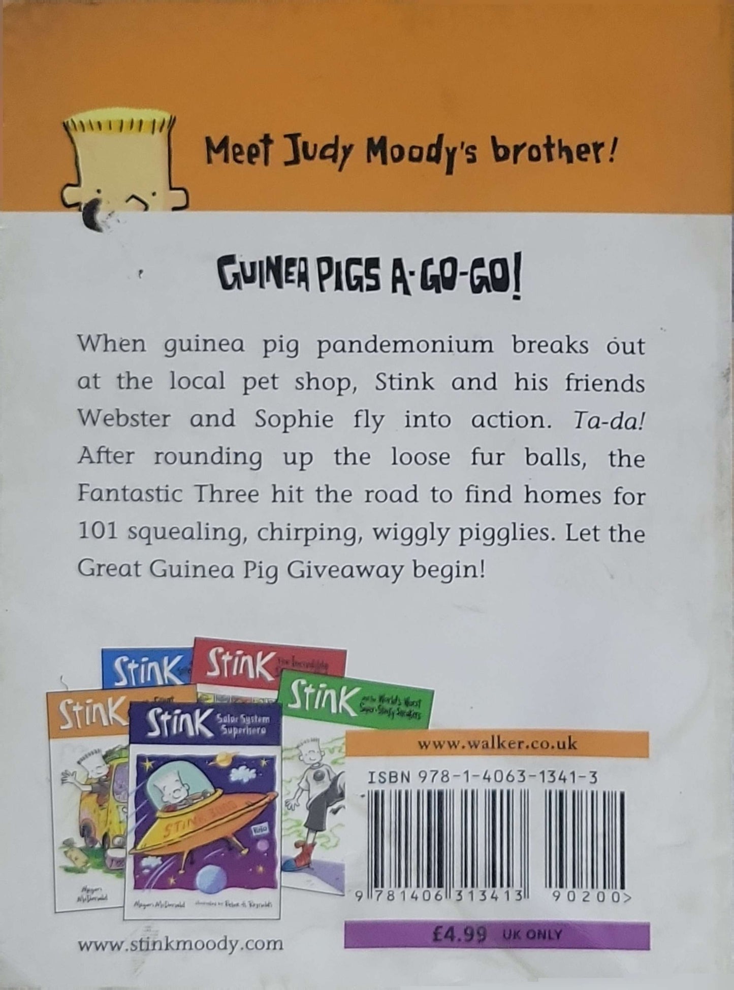 Stink and the Great Guinea Pig Express (2008) By Megan McDonald