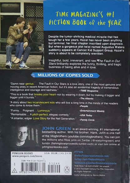 The Fault in Our Stars (2014): Movie tie-in edition By John Green