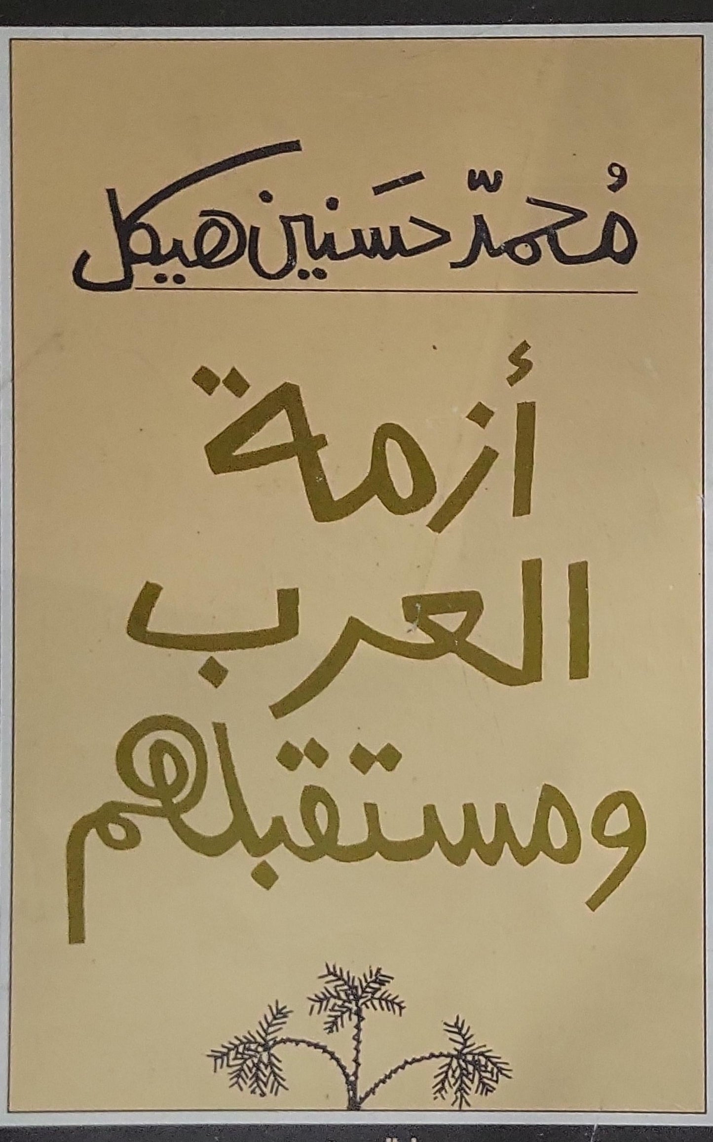 أزمة العرب ومستقبلهم - محمد حسنين هيكل