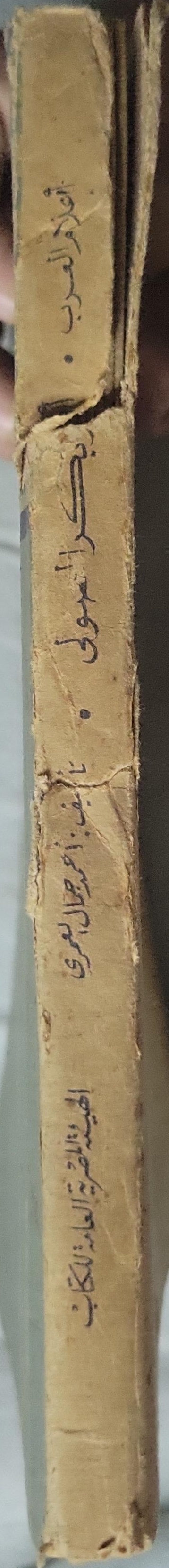 ',: أعلام العرب؛ أبو بكر الصولي - أحمد جمال العمري