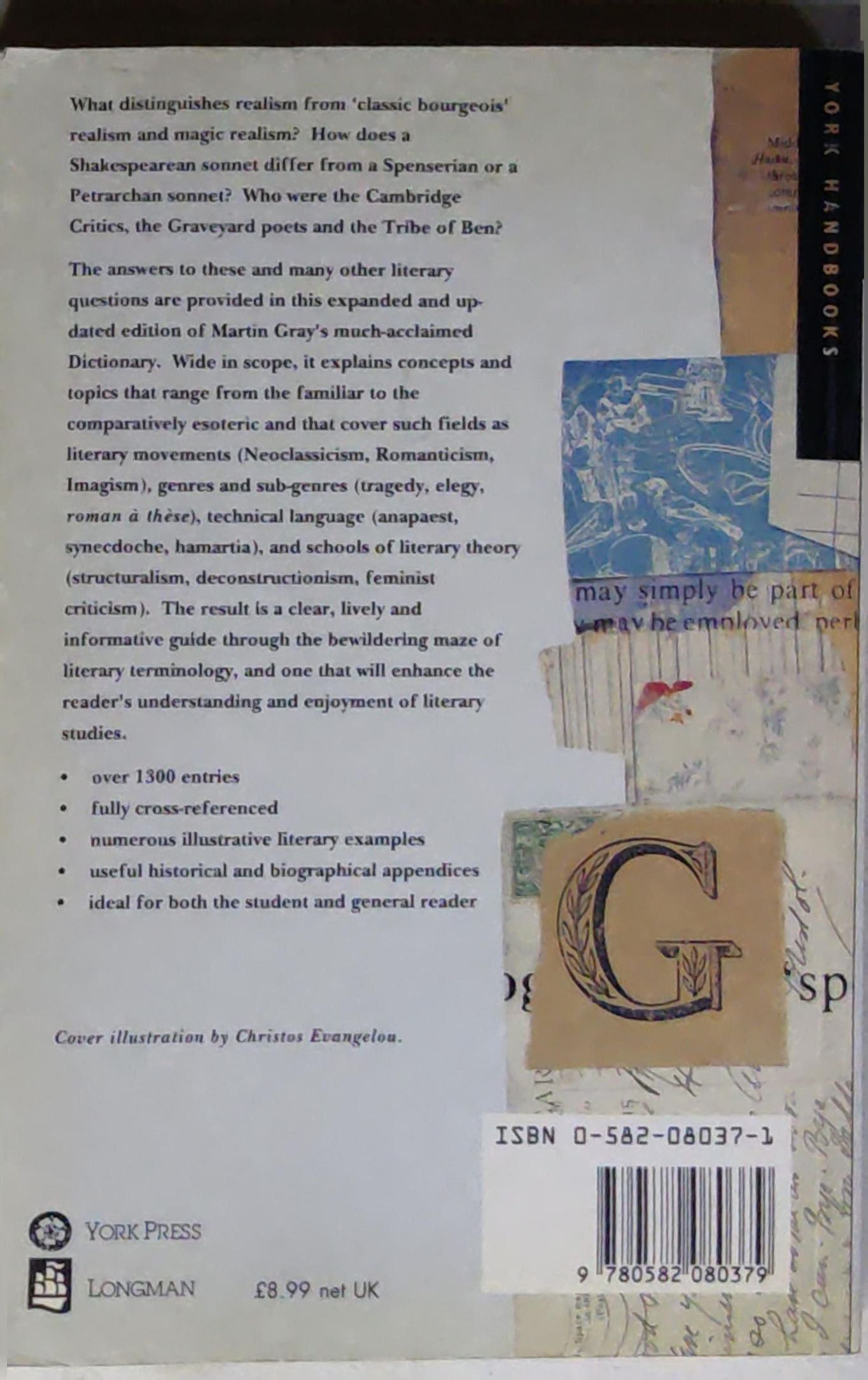A Dictionary of Literary Terms: Second edition